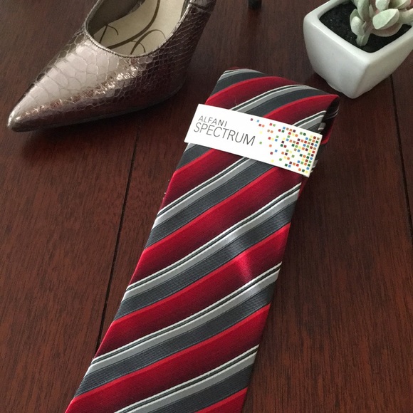 Alfani Other - Alfani Mens Tie bright red tones